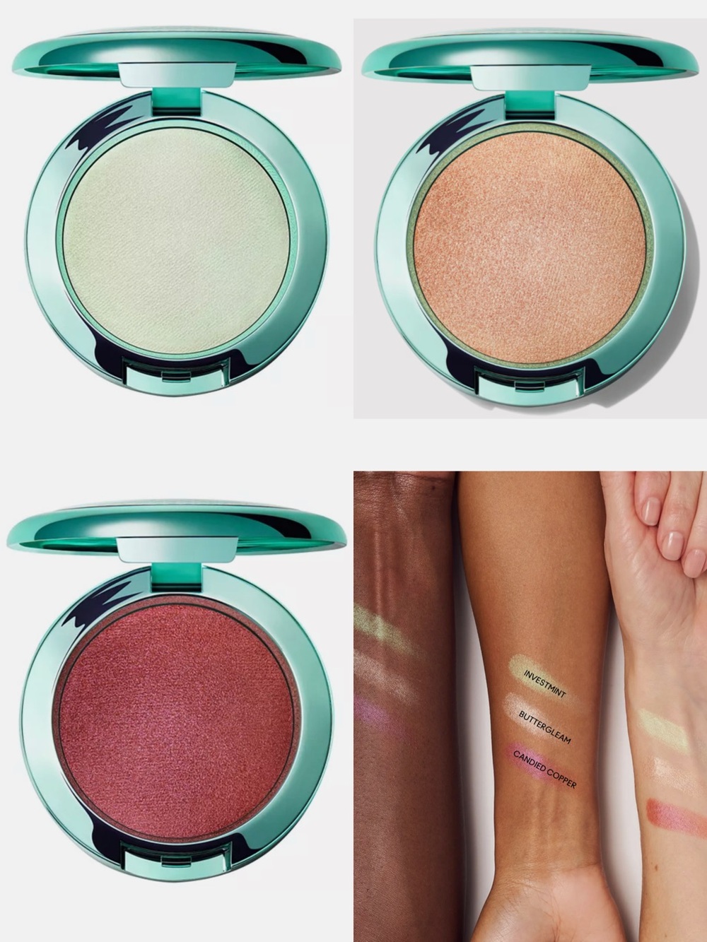 MAC Limited Edition Holiday Bounce and Gleam Highlighter - Set of 3
